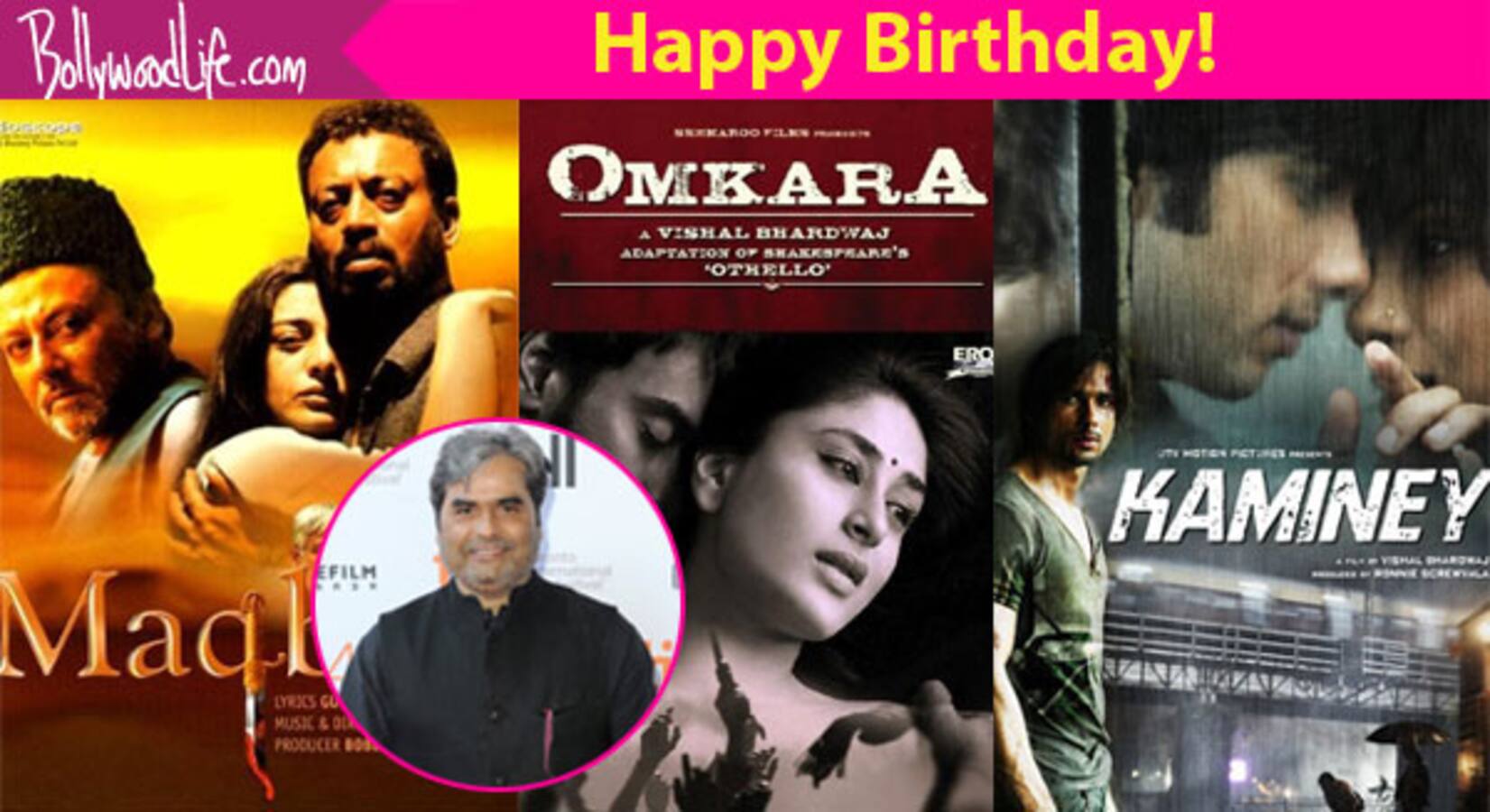 Haider, Kaminey, Omkara, Maqbool - 5 films of Vishal Bharadwaj that're a must-watch for every movie buff!
