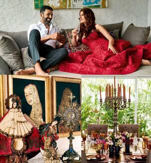 These inside pics of Akshay Kumar and Twinkle Khanna's gorgeous Mumbai abode is bloody ARTSY! - view pics
