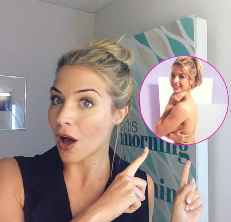 Fever actress Gemma Atkinson STRIPS naked for a photoshoot and flaunts her fit bod! view pic
