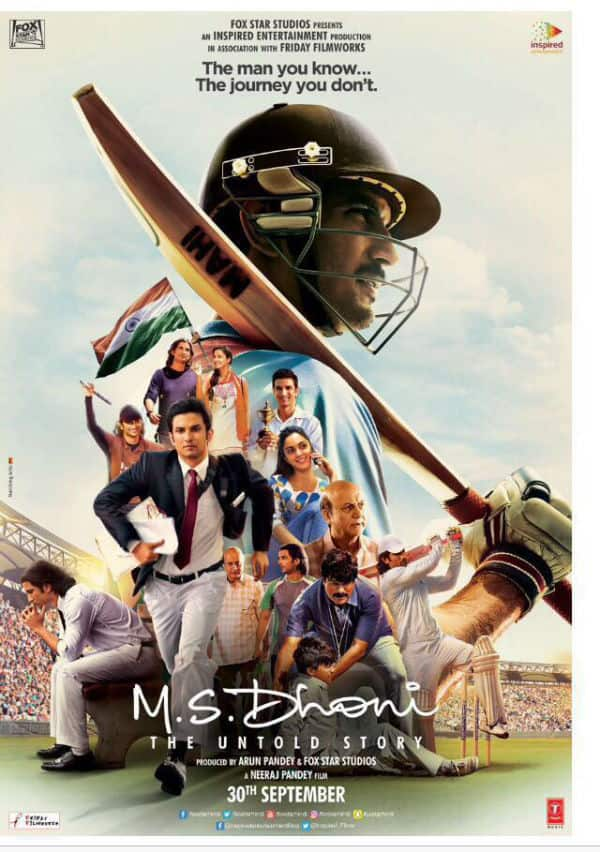 MS Dhoni The Untold Story's new poster sums up MS Dhoni's journey and ...