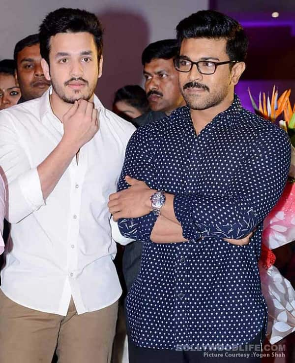 Ram Charan And Akhil Akkineni Keep It Casual At Dvv Danayya S