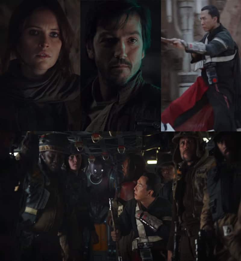 Rogue One A Star Wars Story trailer: Felicity Jones leads the Resistance as Darth Vader makes a surprise appearance!