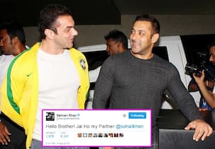 Salman Khan welcomes brother Sohail Khan on Twitter with a WITTY message