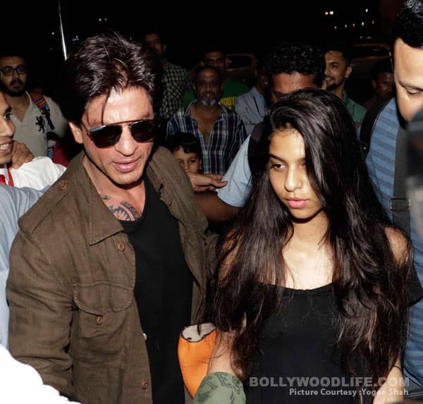 Shah Rukh Khans Protective Attitude For Daughter Suhana Reflects In This Video Bollywood 