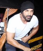 After Varun Dhawan, John Abraham takes a rickshaw ride till Gaiety Galaxy for the promotions of Dishoom