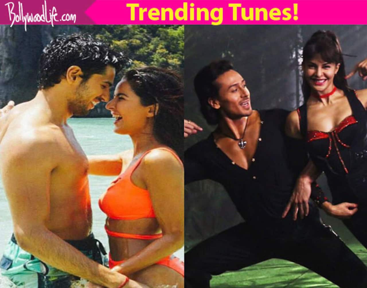 Trending Tunes: Katrina Kaif - Sidharth Malhotra's Sau Aasman and Tiger Shroff - Jacqueline Fernandez's Beat Pe Booty are a hit this week