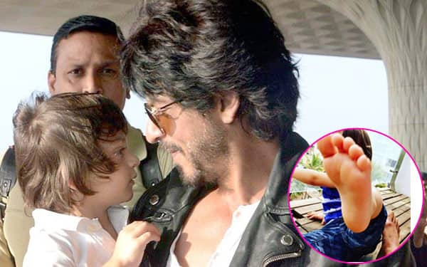 Ouch! AbRam Khan Just Kicked His Daddy Shah Rukh Khan - Bollywood News ...