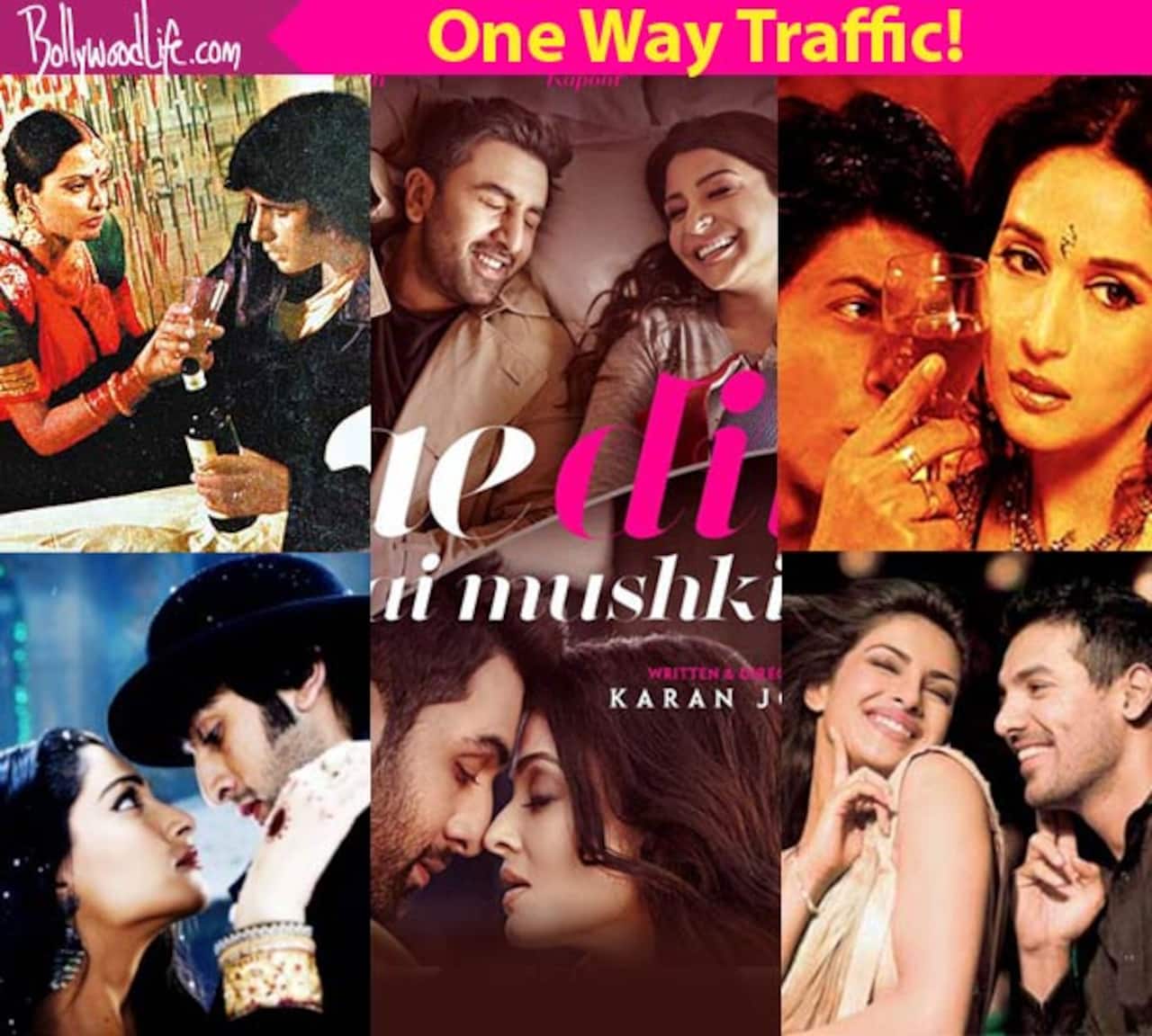 Ae Dil Hai Mushkil: 10 Bollywood films that speak of one-sided love like Ranbir Kapoor, Anushka Sharma and Aishwarya Rai's romantic drama!