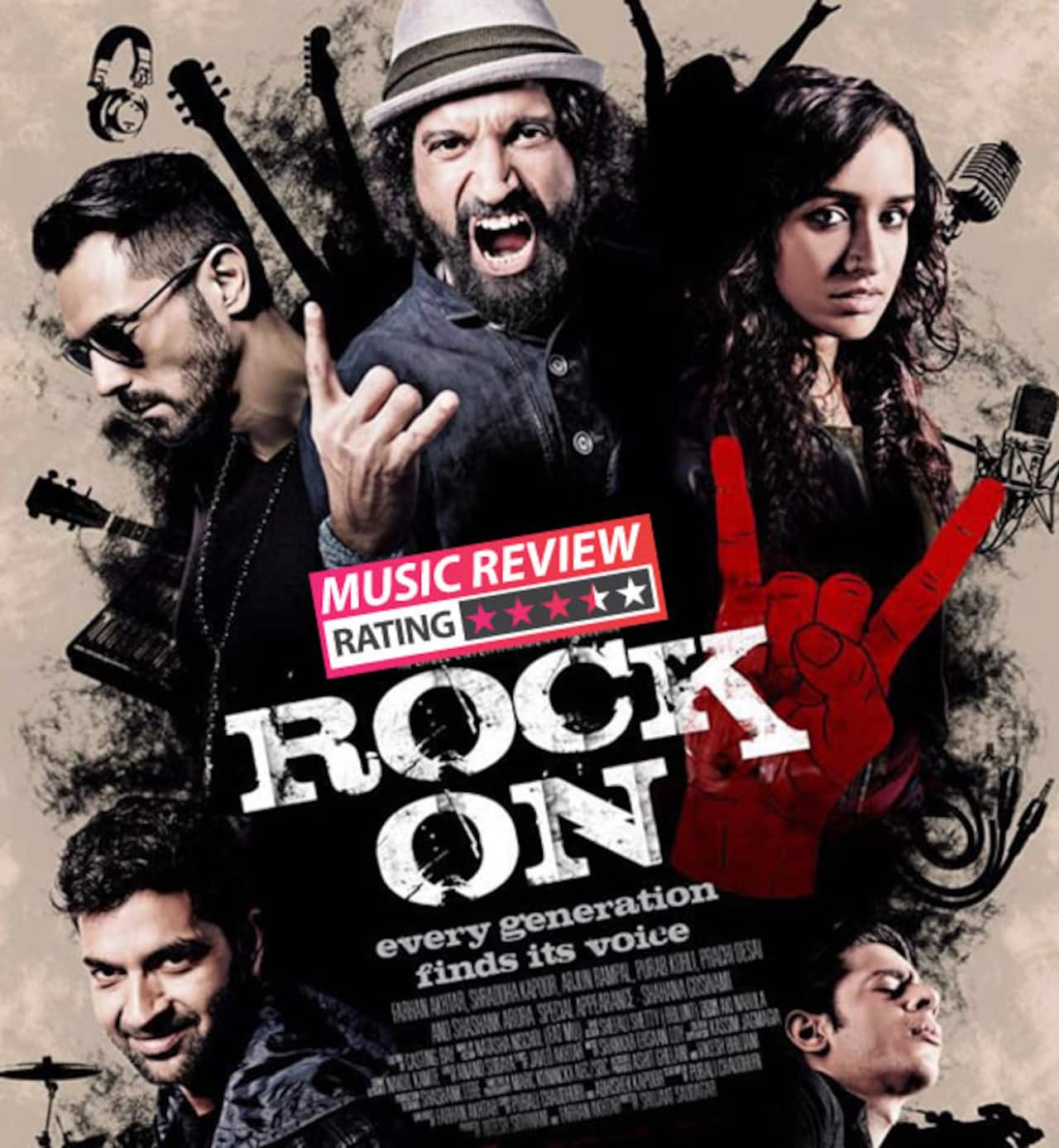 Rock On 2 music review: The album for Farhan Akhtar-Shraddha Kapoor starrer is a mesmerising blend of soothing tracks and soulful lyrics!