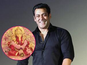 Ganpati idol arrives at Khan residence, while Salman Khan gives the festival a miss - view pic!