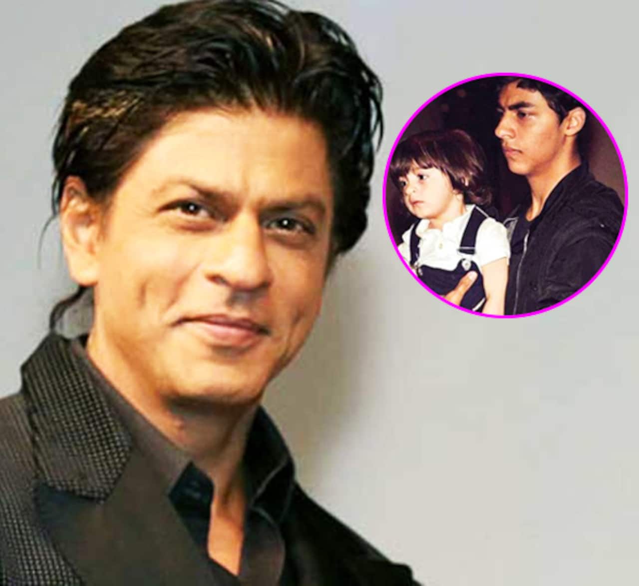 Shah Rukh Khan is relearning an amusing way to use PICK UP lines from Aryan and AbRam and you gotta watch it!