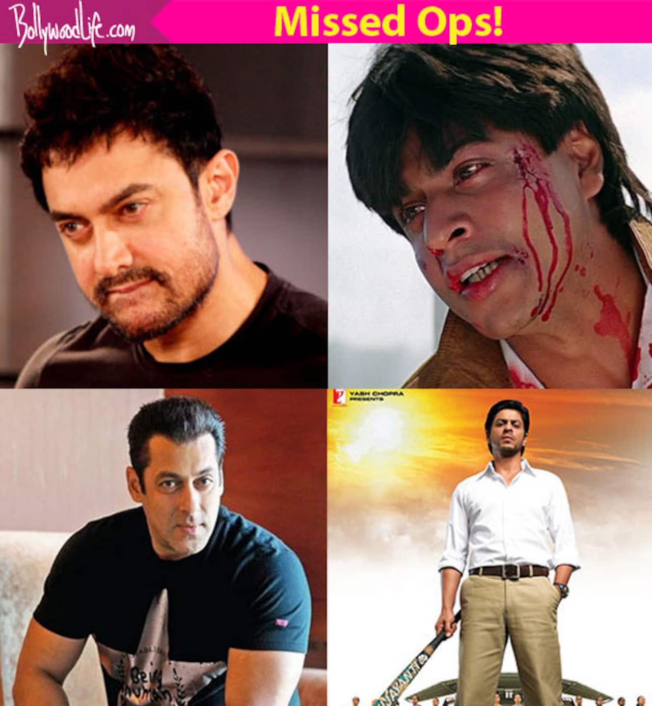 10 films Shah Rukh Khan, Salman Khan, Akshay Kumar might be regretting passing on to their competitors!