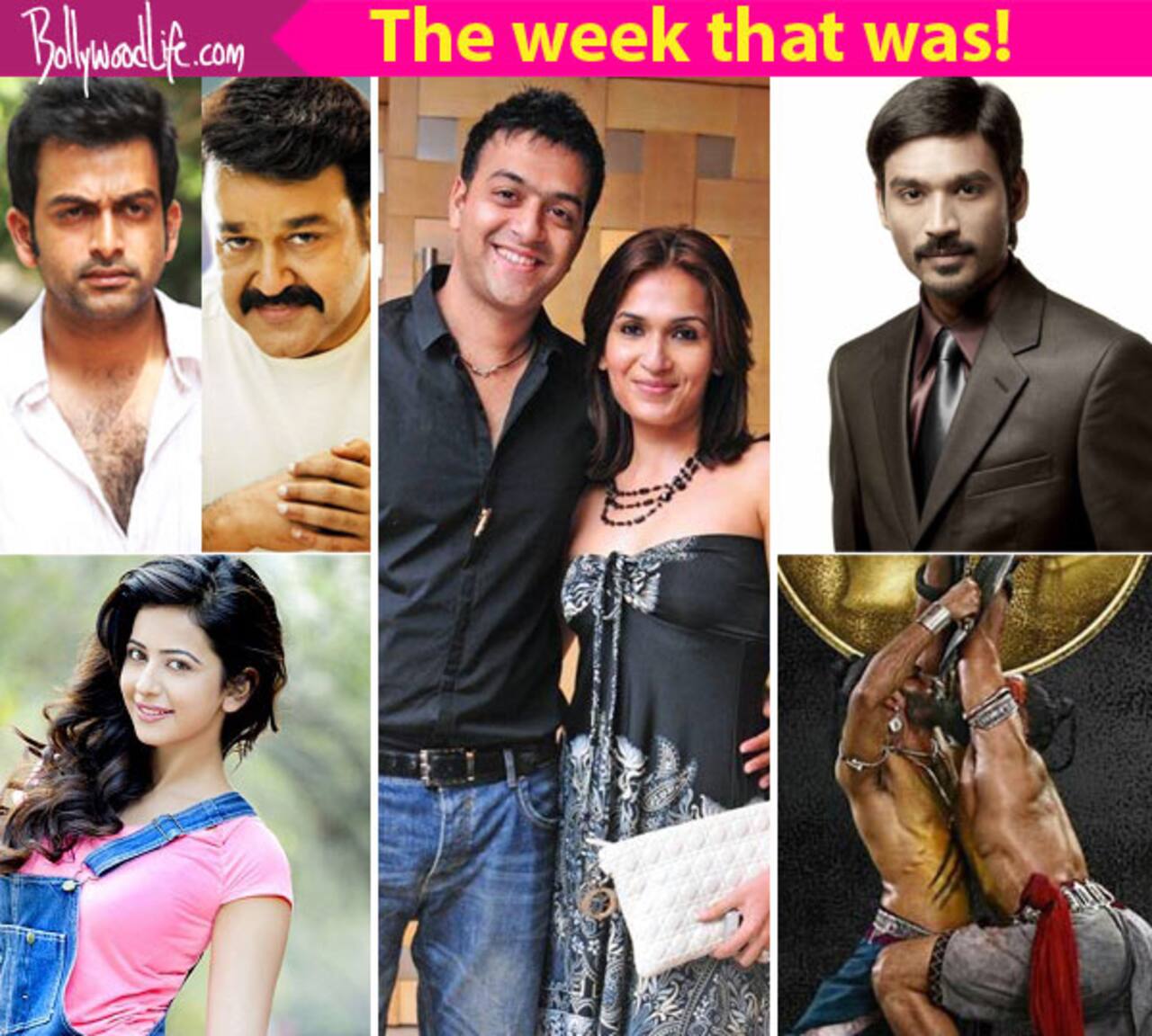 Prithviraj's directorial debut, Soundarya Rajinikanth's divorce - meet the top 5 newsmakers of this week!