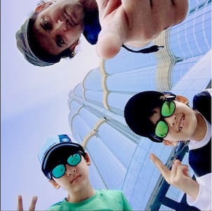 Hrithik Roshan's sons Hrehaan and Hridhaan are helping grandpa Rakesh Roshan in writing Krrish 4