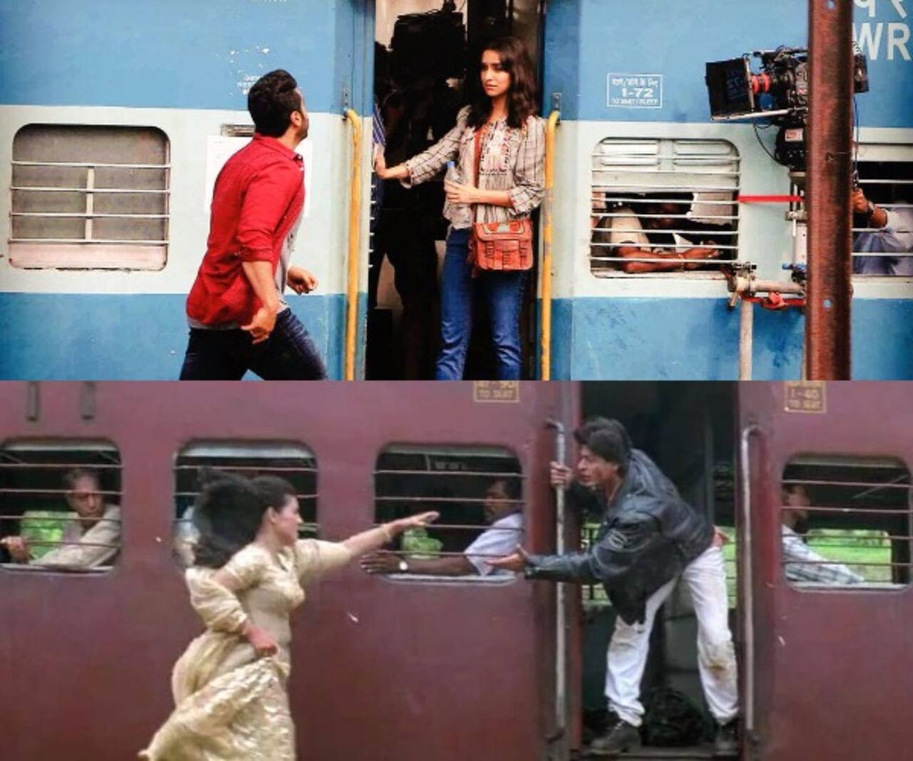 Arjun Kapoor and Shraddha Kapoor recreate Shah Rukh Khan - Kajol's iconic train scene for Half Girlfriend but with a TWIST!