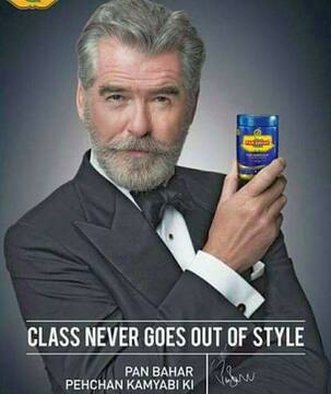 Pierce Brosnan on Pan Bahar ad: I was DISTRESSED to learn of Pan Bahar’s unauthorized and deceptive use of my image to endorse their range of pan masala products