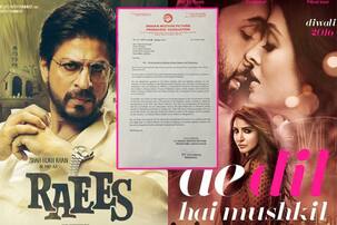 Shah Rukh Khan's Raees and Fawad Khan's Ae Dil Hai Mushkil gets a go-ahead, but IMPPA asks PM to cancel Pakistani artistes work permit