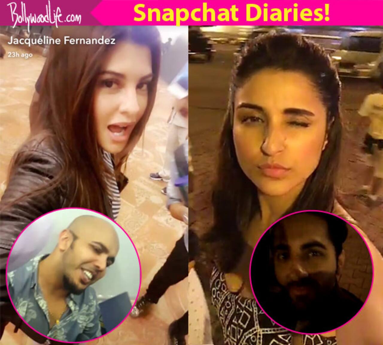 Jacqueline Fernandez and Parineeti Chopra are keeping their crew entertained with their quirky antics - watch video