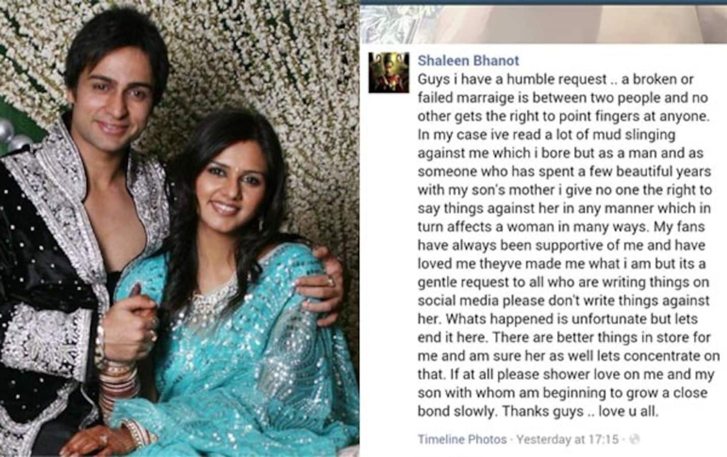 Post divorce, Shaleen Bhanot requests fans to stop maligning ex-wife Dalljiet Kaur