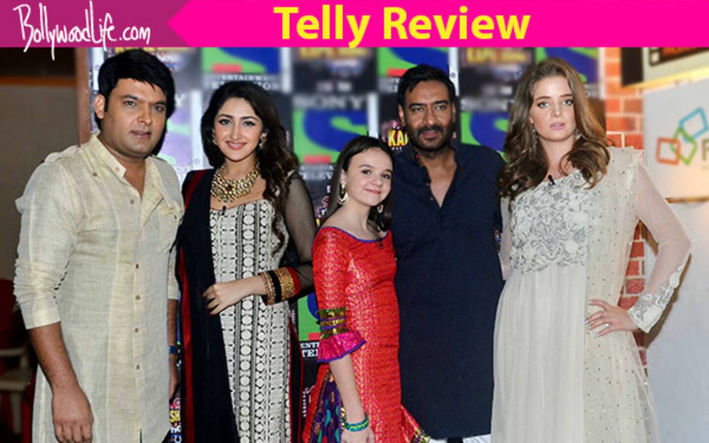 The Kapil Sharma Show: Ajay Devgn's Shivaay co-stars Erika Kaar, Sayyeshaa Saigal, Abigail had a total blast with Kapil