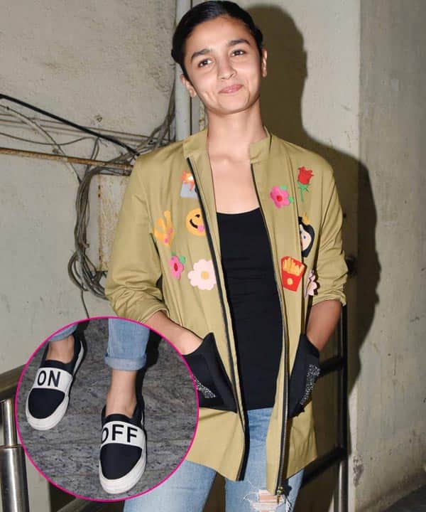 VIEW PICS: Is Alia Bhatt hinting about her relationship status with these  shoes?