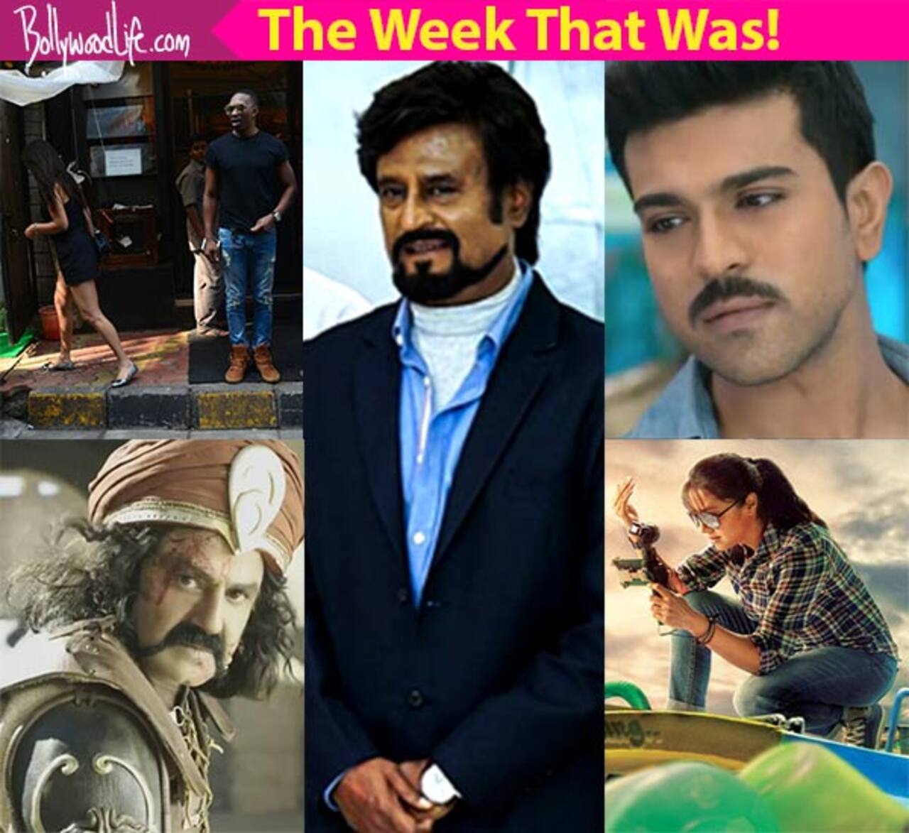 Rajinikanth's 2.0 first look teaser, Shriya Saran's secret date - meet the top 5 newsmakers of the week