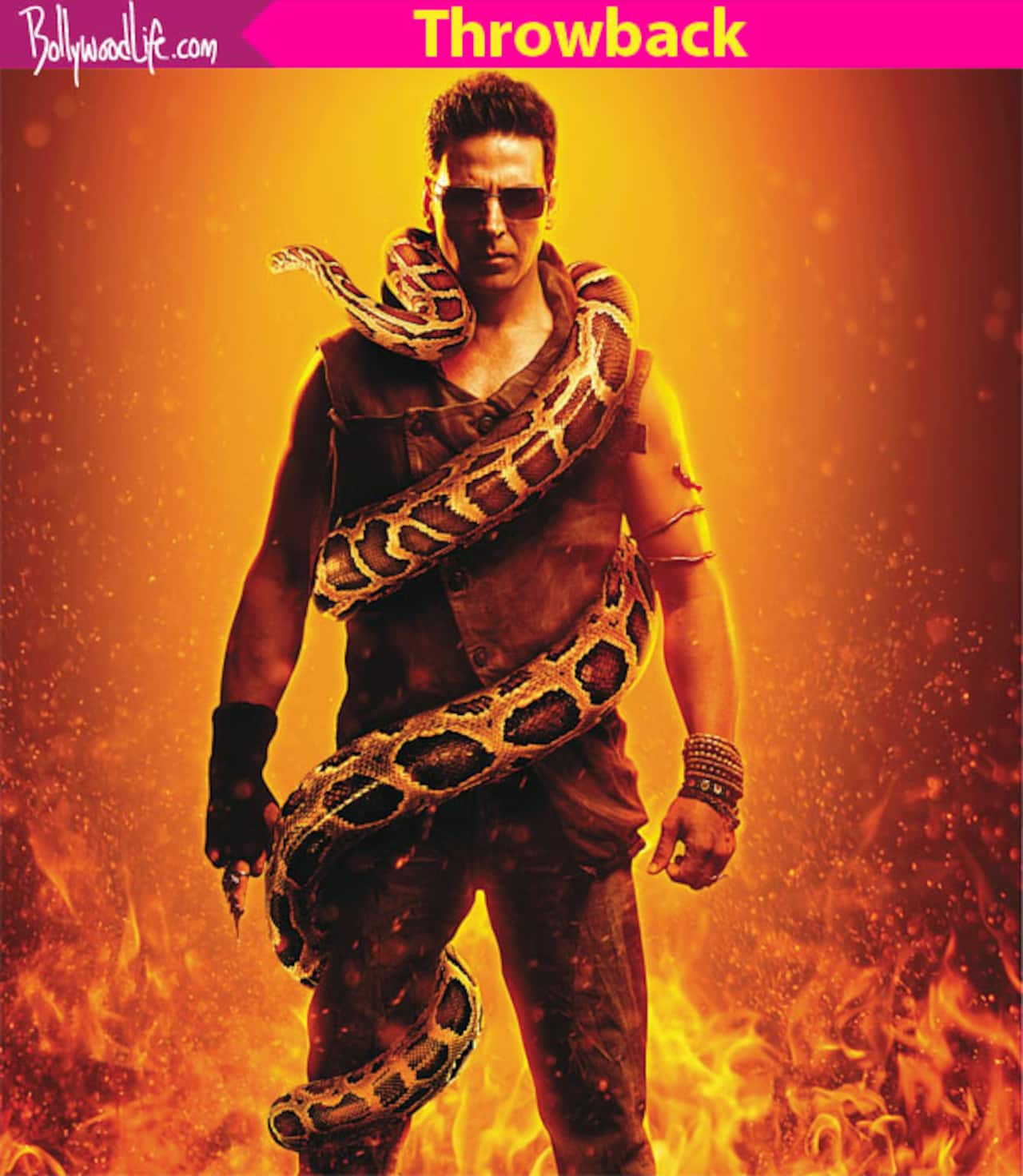 Did you know Akshay Kumar turned into a snake in a film?