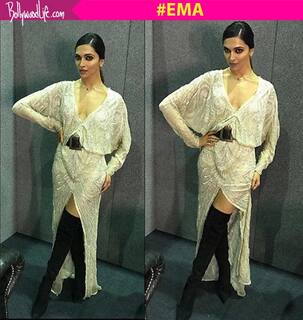 Deepika Padukone oozes oomph in this Roberto Cavalli attire at the MTV EMA after party - view pic!