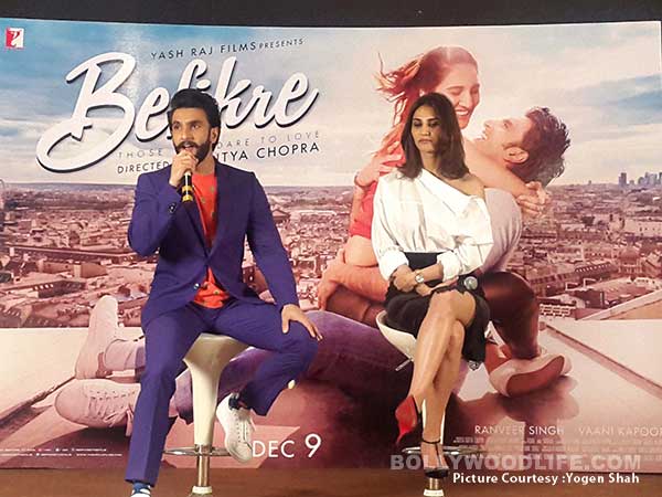 Who cares, My Love: Ranveer Singh and Vaani Kapoor kiss in first look of ' Befikre' – India TV