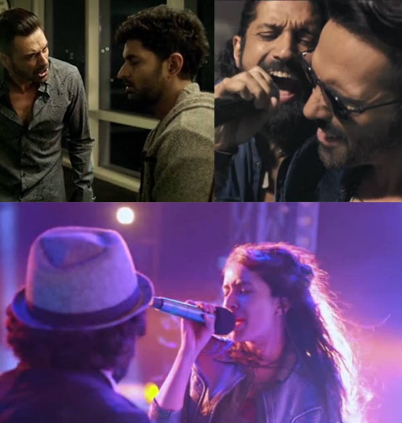 Rock On 2 dialogue promos Farhan Akhtar and Arjun Rampal face their