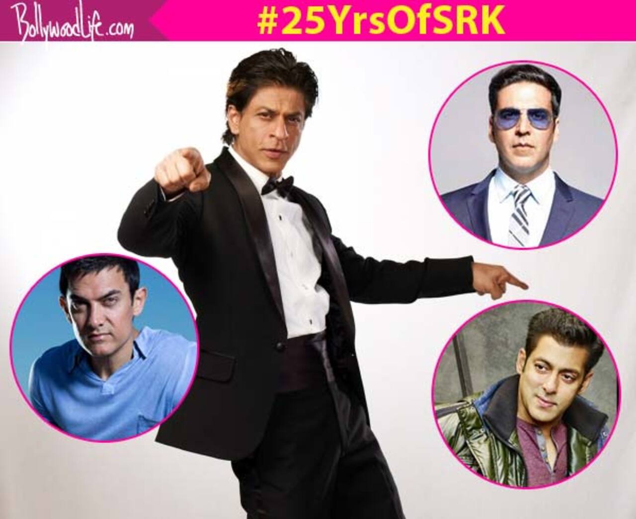 Not Only Shah Rukh Khan These Superstars Too Have Completed 25 Years