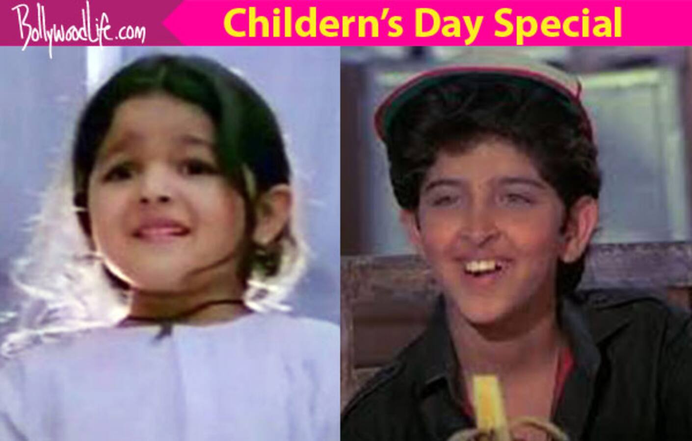 11 times Aamir Khan, Hrithik Roshan, Alia Bhatt's adorable kiddo avatars stole our hearts