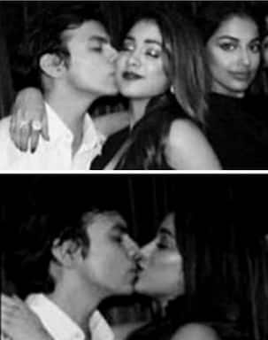 5 pics of Jhanvi Kapoor looking MADLY in love with her boyfriend Shikhar Pahariya