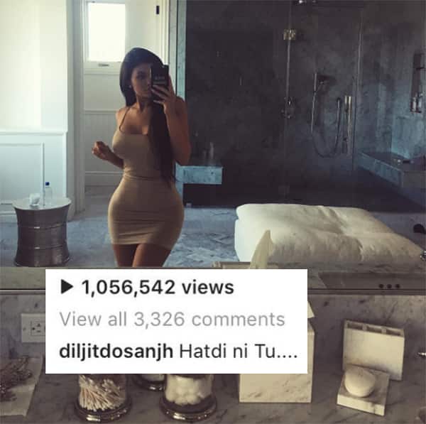 Diljit Dosanjh's obsession with Kylie Jenner 3