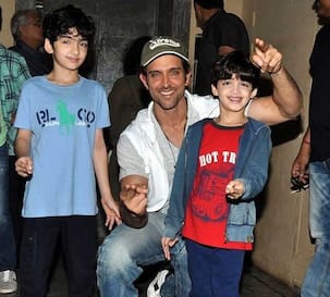 Hrithik Roshan's sons have an UNEXPECTED reaction to their father being the second Sexiest Asian