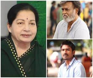 Jayalalithaa's funeral: Rajinikanth and Dhanush come to pay their respects, ahead of her last rites