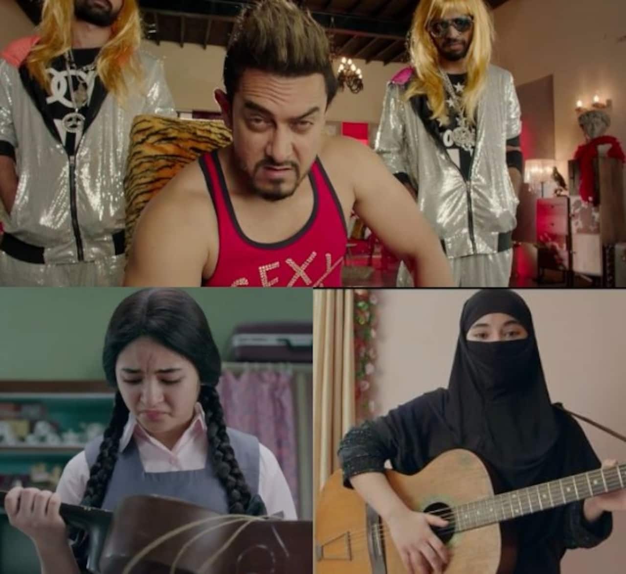 Secret Superstar teaser: Aamir Khan's Zayn Malik-inspired rockstar avatar is the highlight of this charming promo