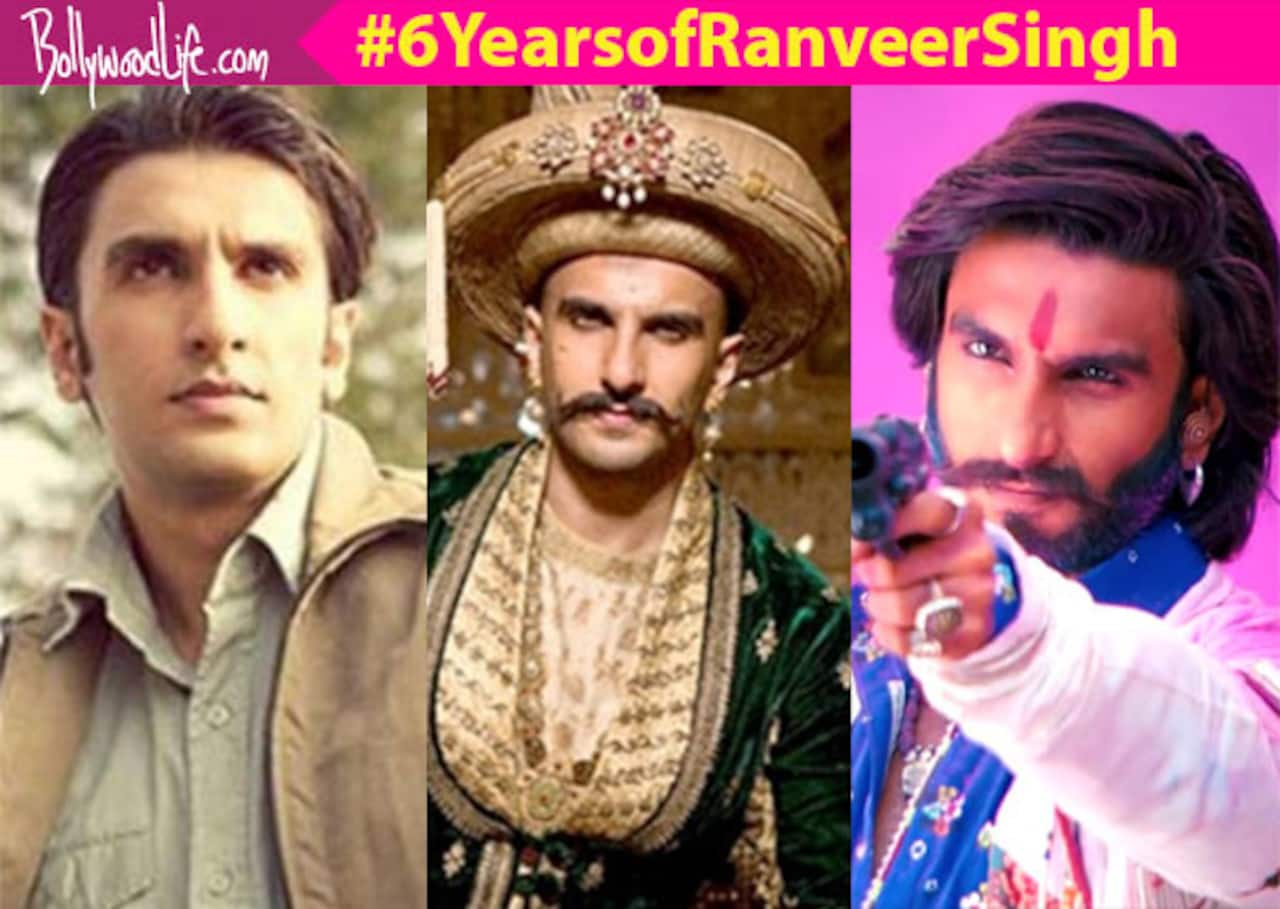 Bajirao Mastani, Goliyon Ki Raasleela - Ram Leela, Lootera - 6 roles of Ranveer Singh that prove he is the most versatile actor we have today
