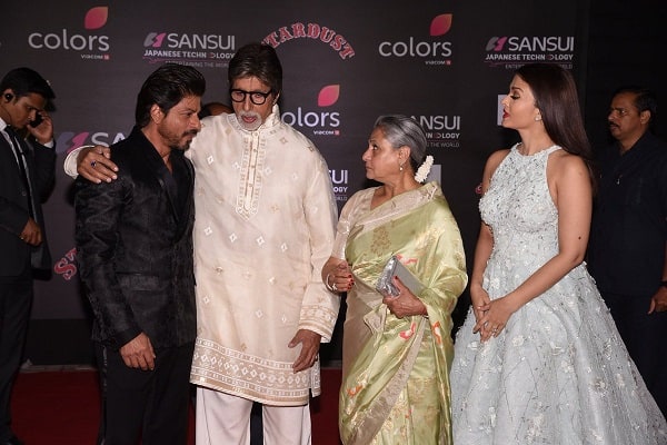 Shah Rukh Khan, Aishwarya Rai Bachchan, Amitabh Bachchan Stardust Awards 2