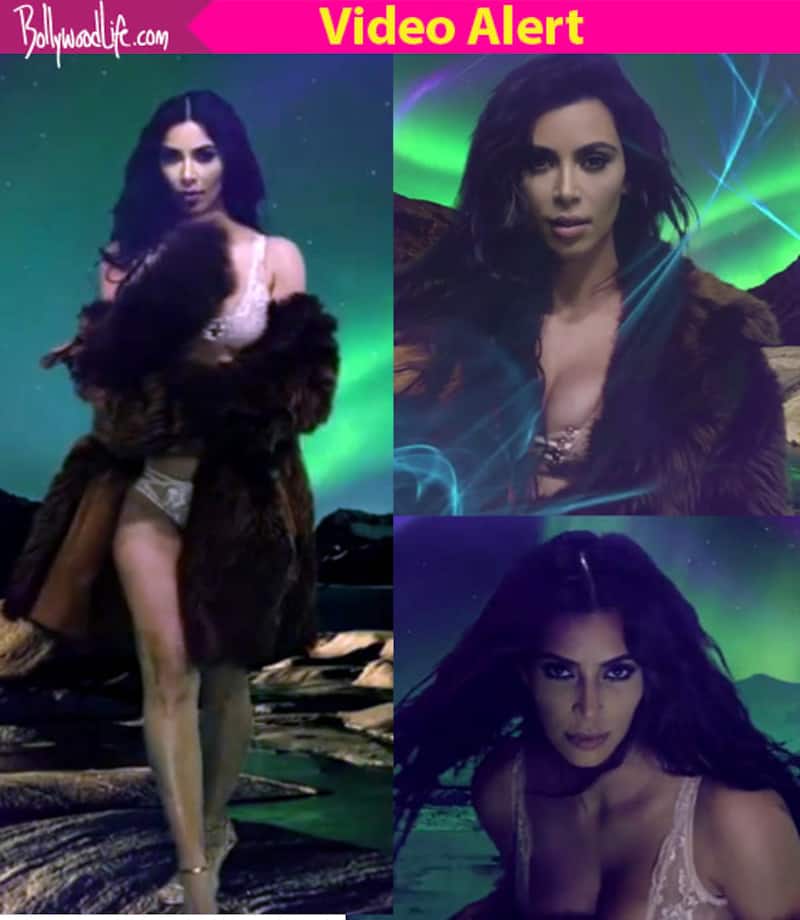 Amid rumours of separation, Kim Kardashian makes a sexy comeback in a lacy lingerie photoshoot