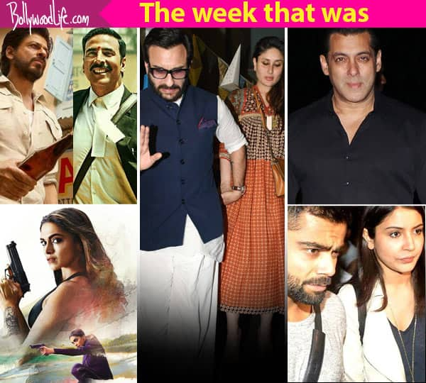 Virat Kohli - Anushka Sharmas engagement rumours, Salman Khans birthday bash, Deepika Padukones xXx preponed - meet the top 5 newsmakers of the week