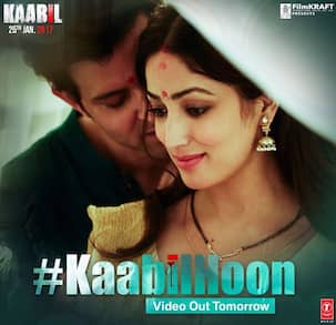 The first song from Hrithik Roshan's Kaabil will be out tomorrow and we just can't hide our excitement