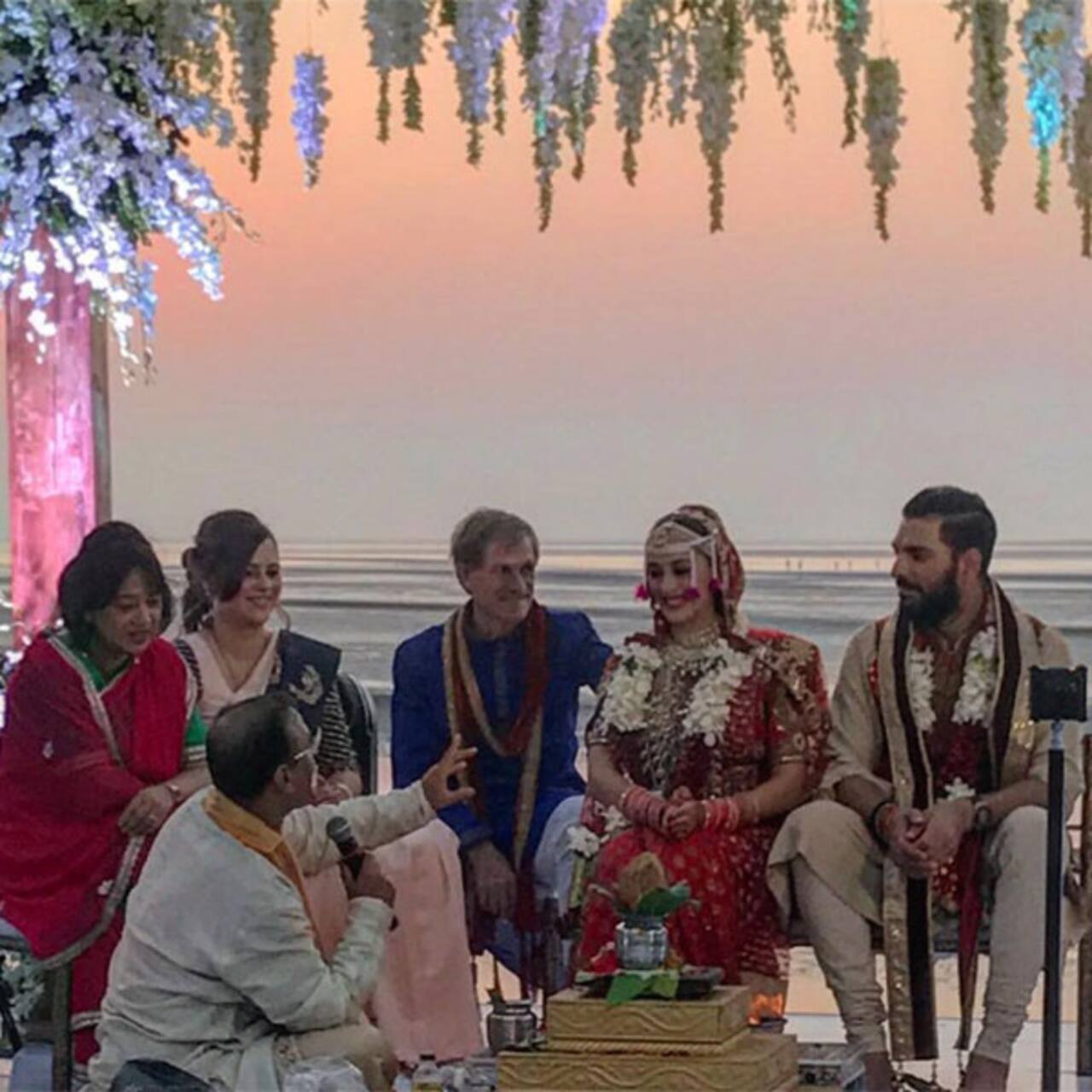 Yuvraj Singh and Hazel Keech have a splendid wedding in Goa - check out inside pics