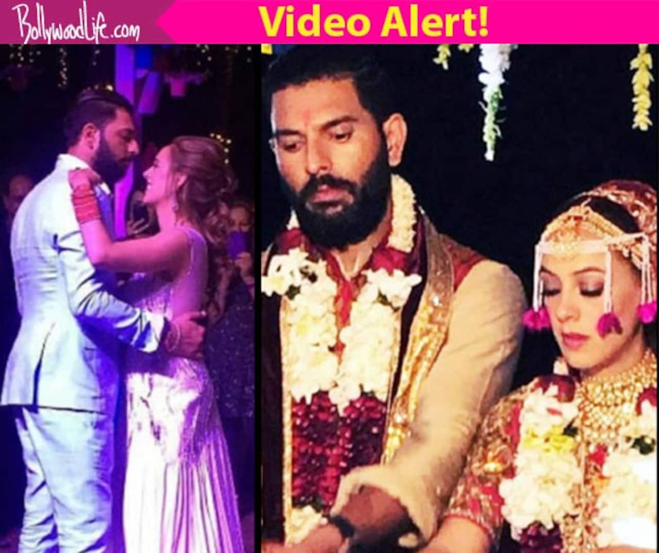 From pheras to first dance - catch all the action of Yuvraj Singh and Hazel Keech's Goa wedding