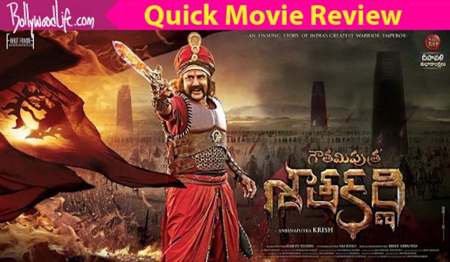 Gautamiputra Satakarni quick movie review: Nandamuri Balakrishna shines in this visually spectacular film