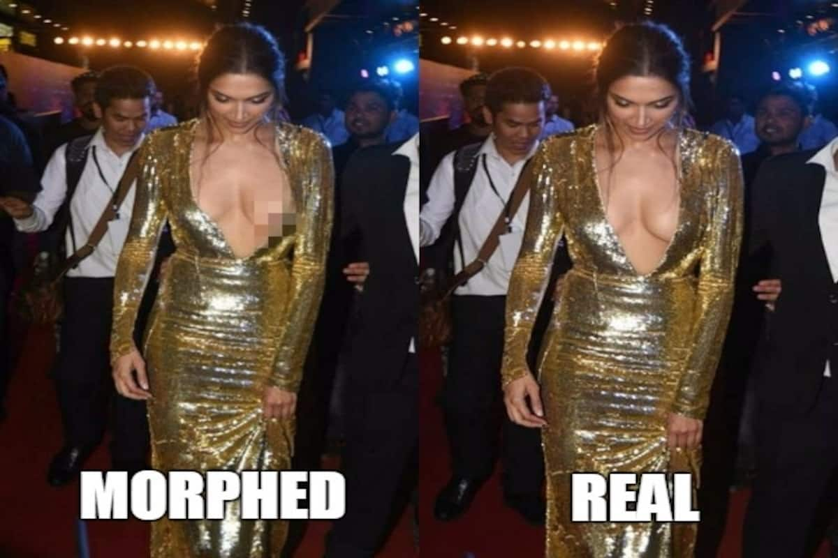 This Morphed Picture Of Deepika Padukone S Wardrobe Malfunction Is