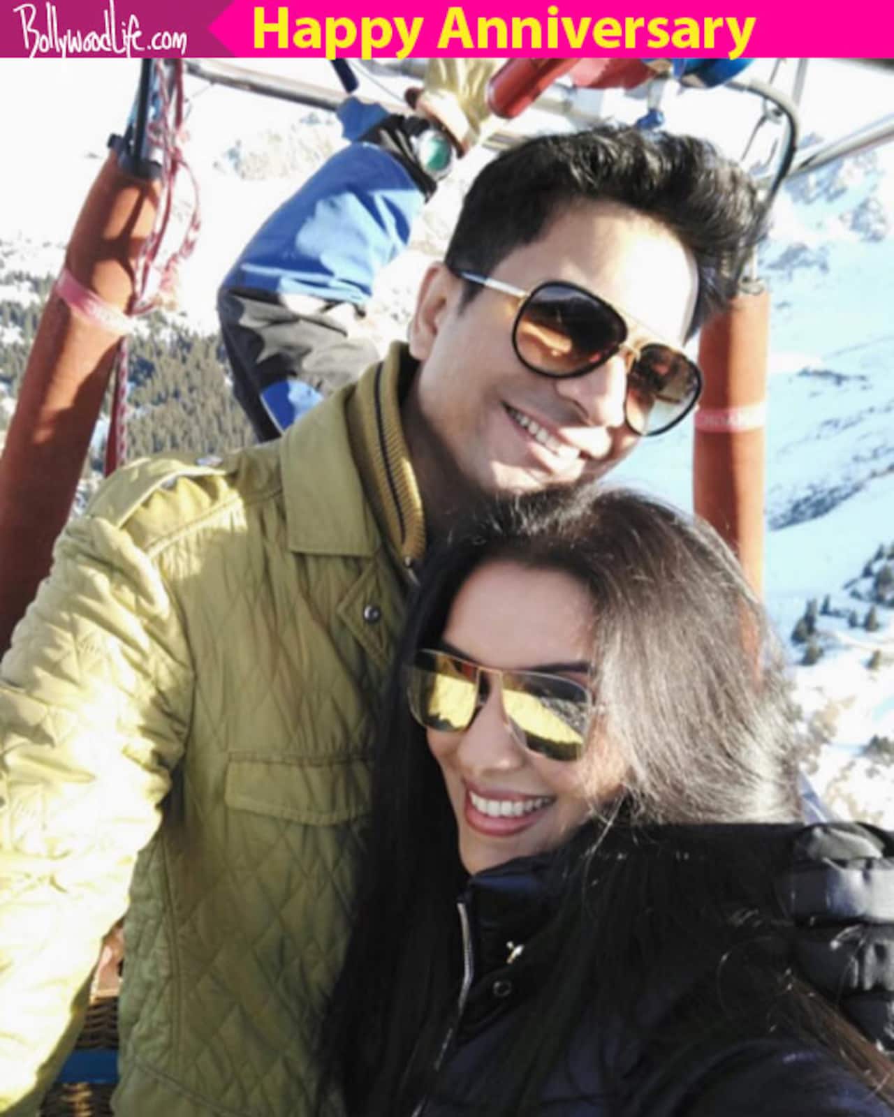 Asin Thottumkal and husband Rahul Sharma complete one year of togetherness