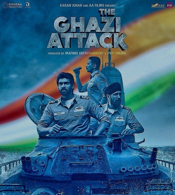 The Ghazi Attack New Poster: Rana Daggubati And Taapsee Pannu's Film ...