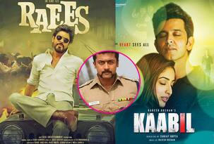 Suriya's Singam 3 drops out, Hrithik Roshan's Kaabil-Shah Rukh Khan's Raees take over TN screens