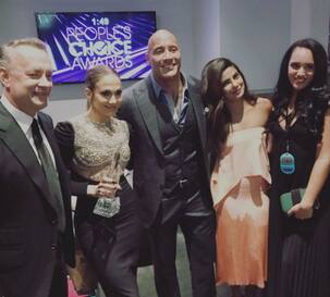 Priyanka Chopra shares an 'award winning' pic with The Rock, Jennifer Lopez and Tom Hanks